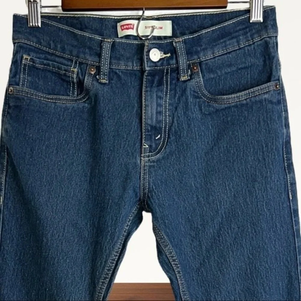 Levis Strauss 511 Slim‎ Jeans 16 Regular 28x28 Denim Blue